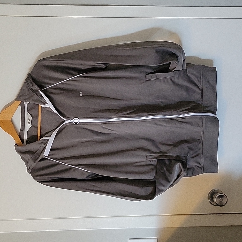 SOLID~ Zip Up Hoodie, L